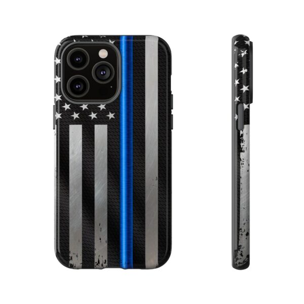 Back the Blue Thin Blue Line American Flag Design, Protective Phone Covers, Law Enforcement Gifts, Support Police - Image 25
