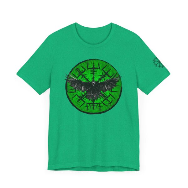 Viking Crow Unisex Tee, Gothic Art Tee, Bohemian Style Shirt, Festival Wear, Unique Gift for Her/Him, Everyday Casual Wear - Image 35