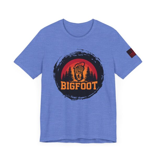 Bigfoot Adventure Tee, Unisex Jersey T-Shirt, Retro Nature Shirt, Outdoor Apparel, Camping Gift - Image 51